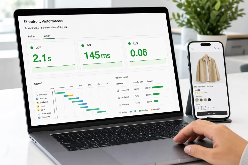 Shopify应用速度测试