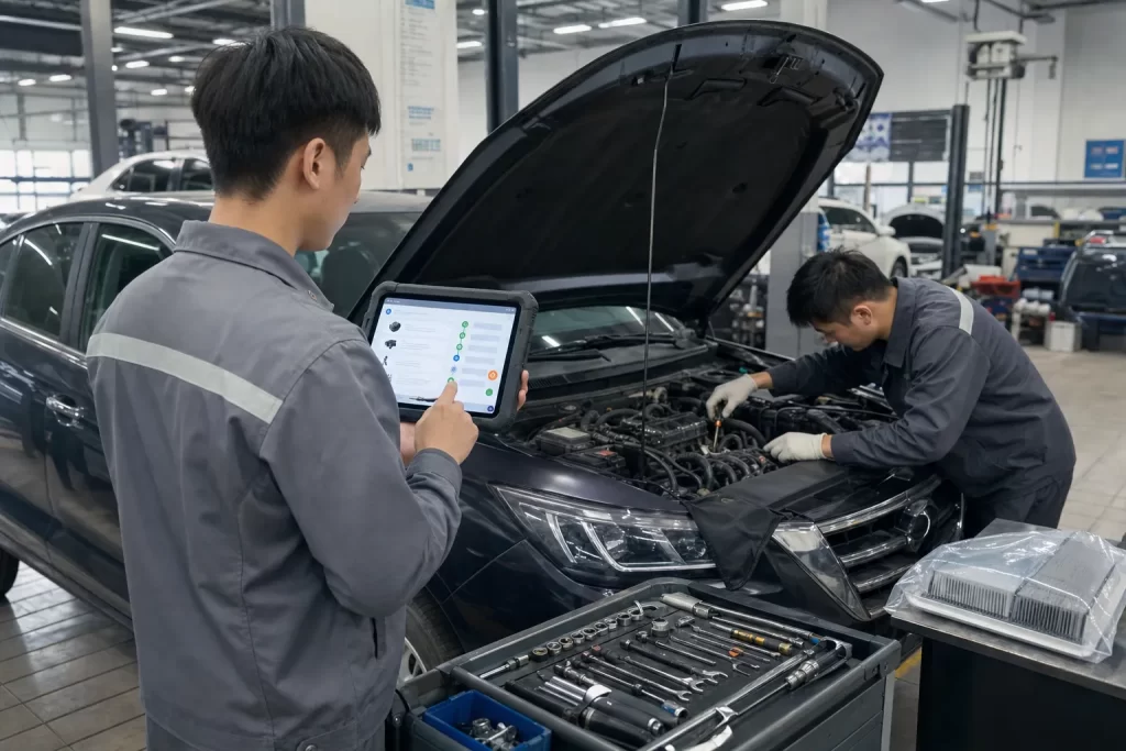 维修工单过程留痕