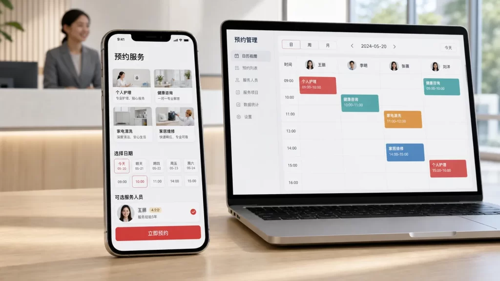 预约服务小程序封面
