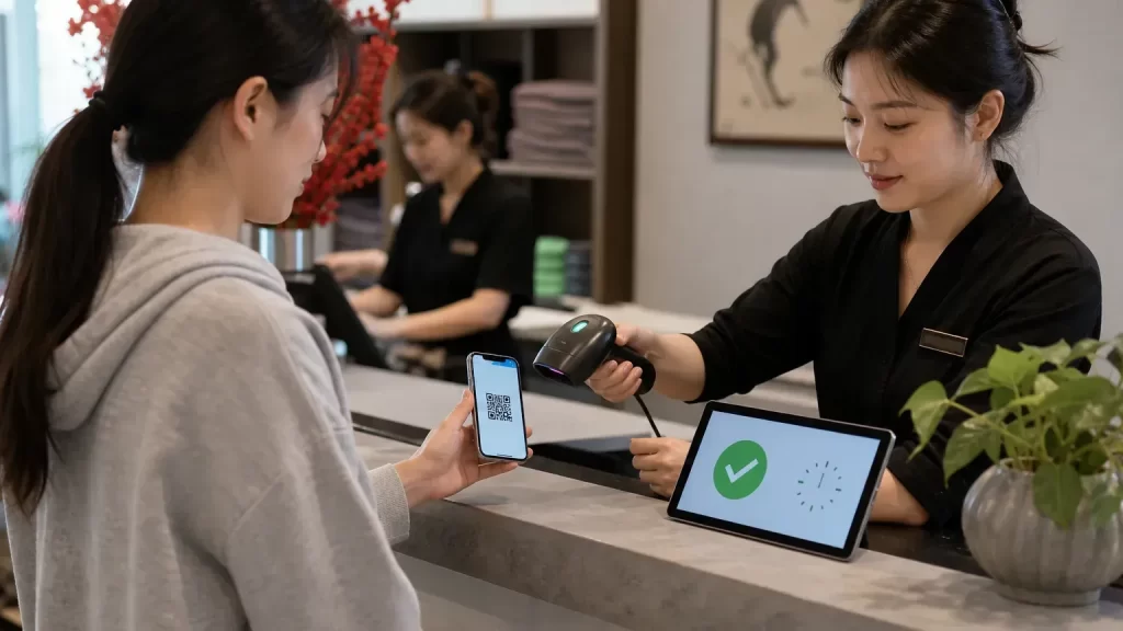 门店到店扫码核销