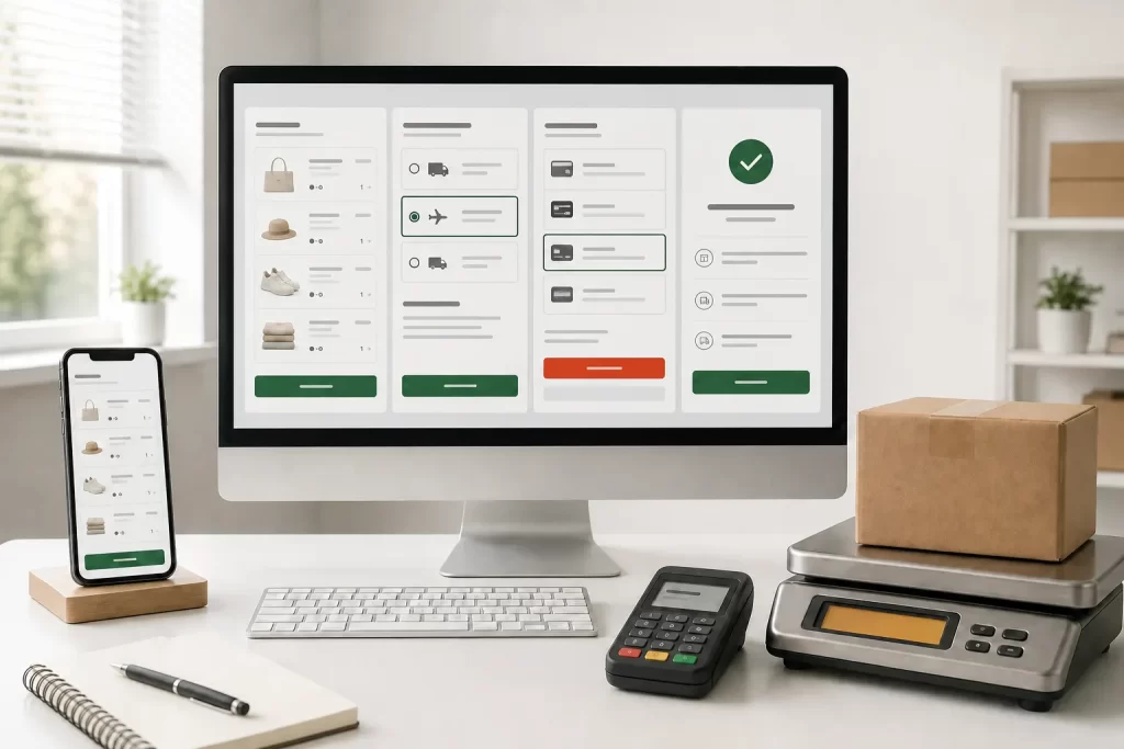 Shopify支付配送与订单测试