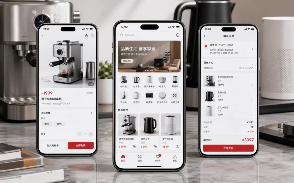 B2C商城小程序成品展示