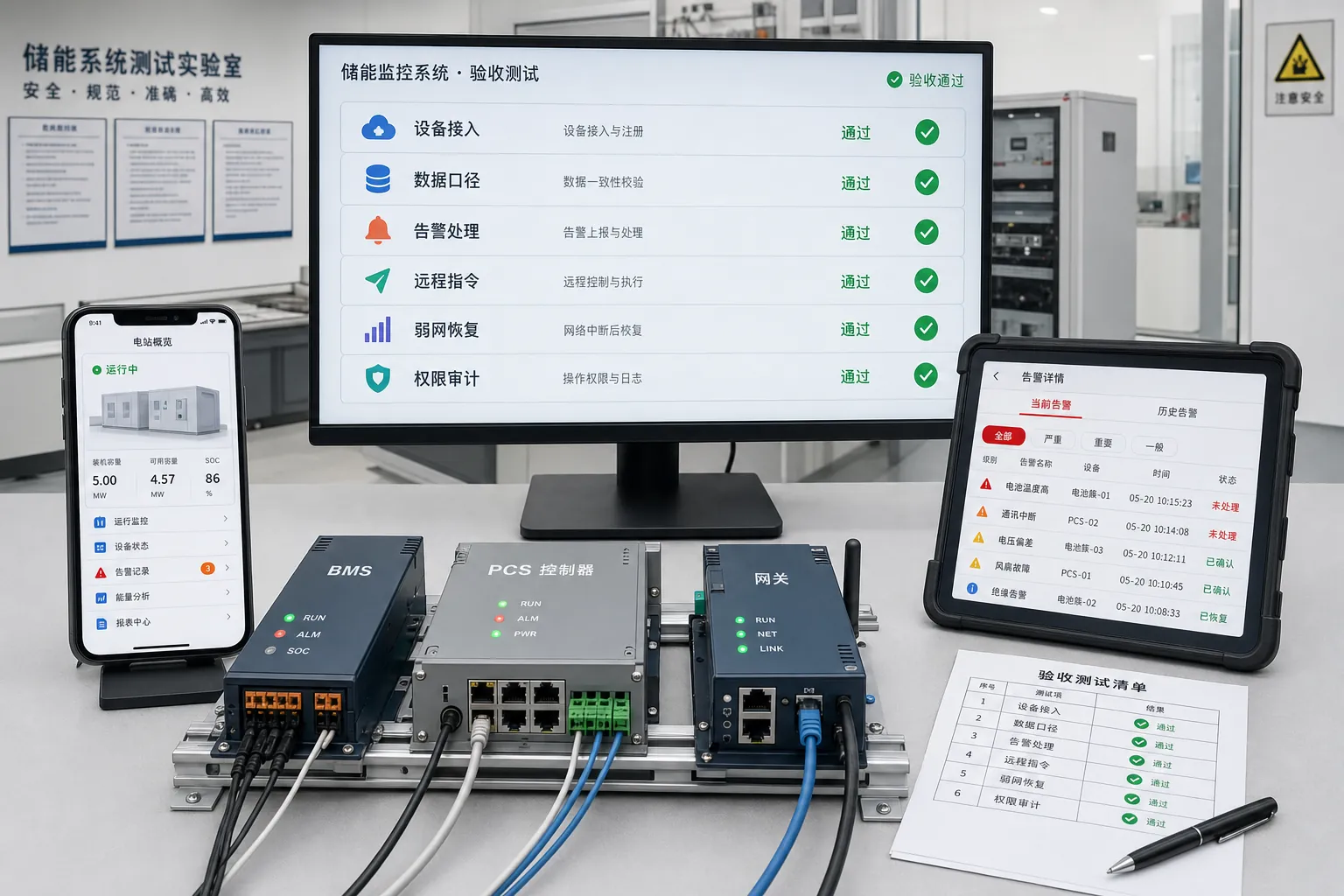 储能APP开发服务:把站点、设备、告警和远程操作管清楚